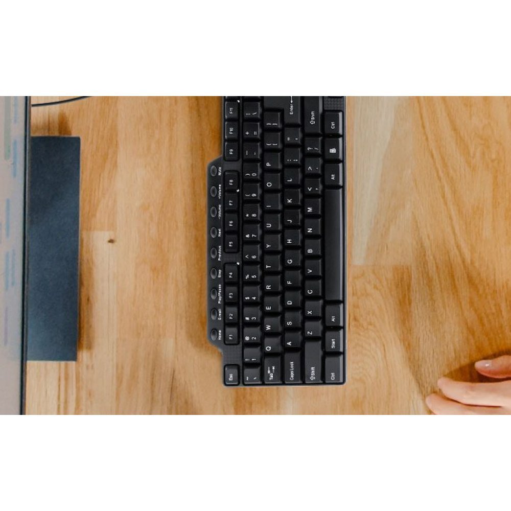 Xtech - Keyboard - Wired - Spanish - USB - Black - XTK-160S - Imagen 3