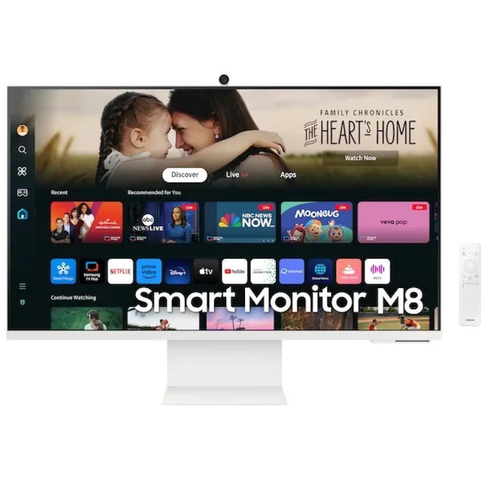 Monitor Smart Samsung M80D de 32" 4K UHD
