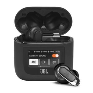 JBL Tour Pro 2 - Auriculares inalámbricos con micro - en oreja - Bluetooth - cancelación de sonido activo - negro