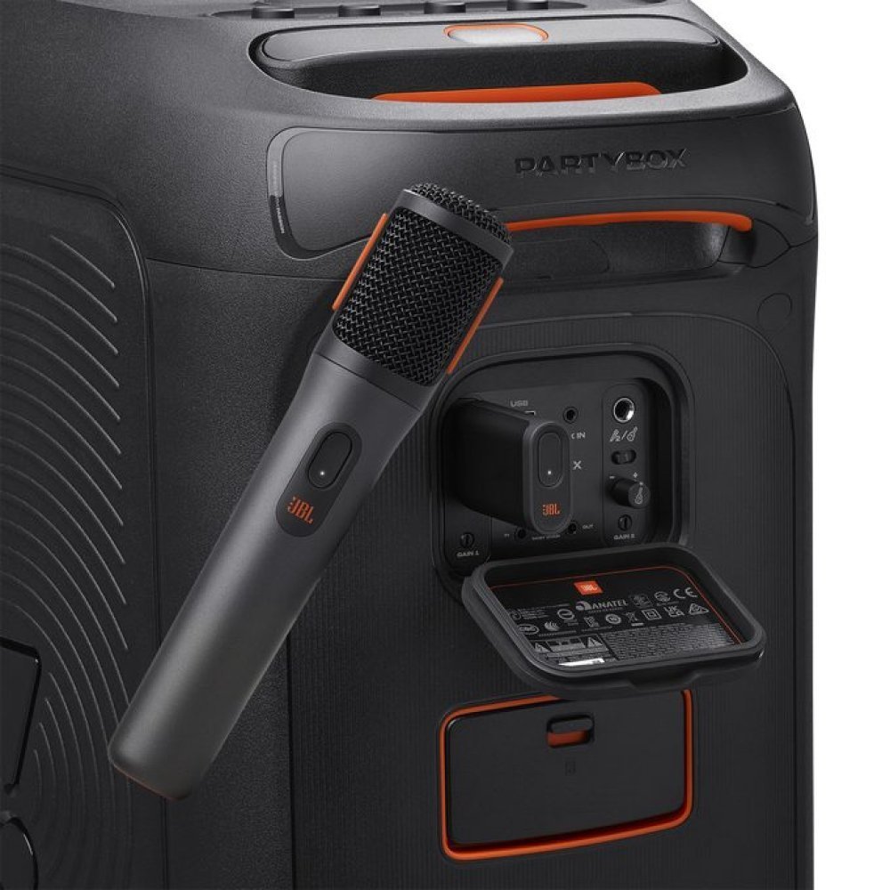 JBL PartyBox - Juego de micrófono - Inalámbrico - Wi-Fi - Negro - Imagen 3