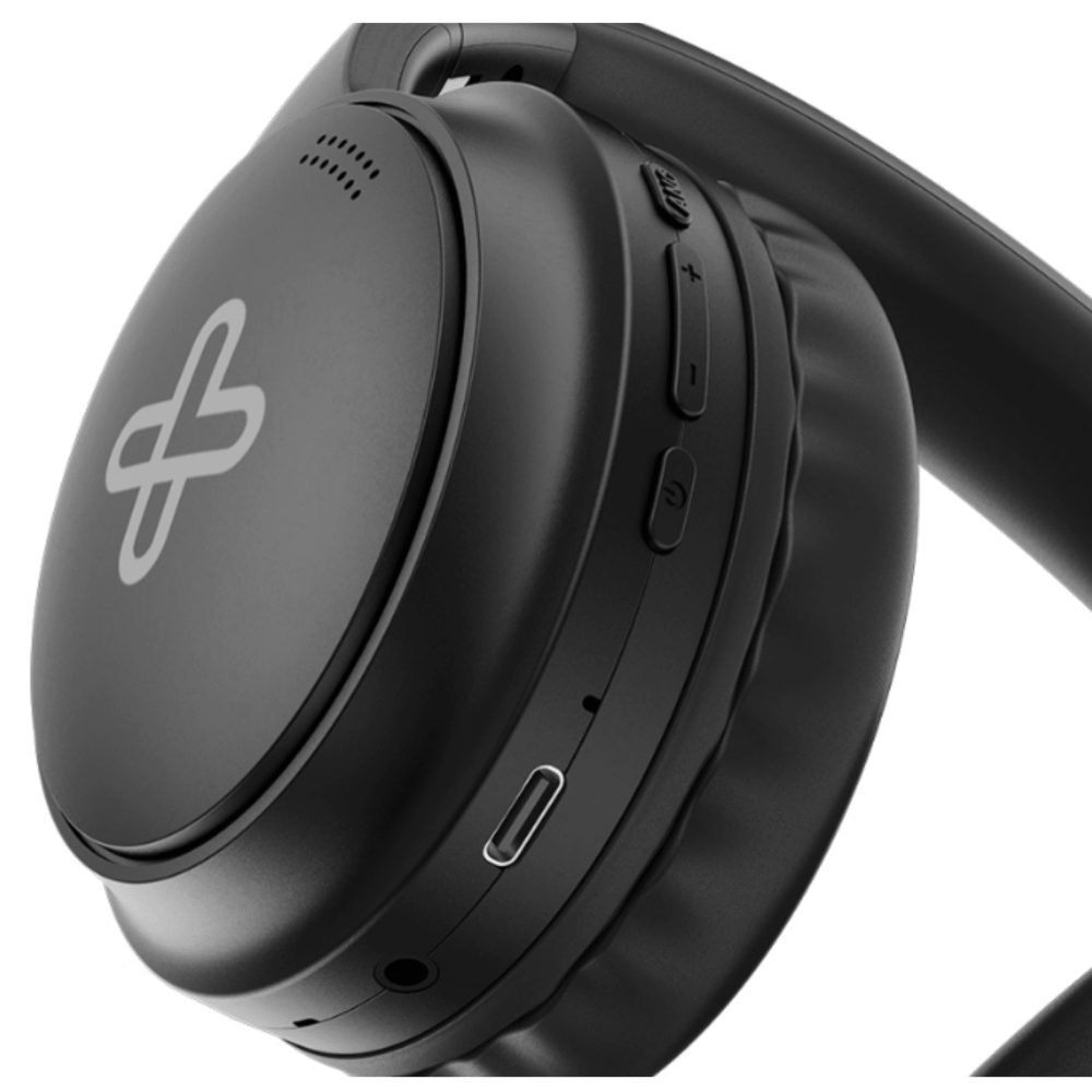 Klip Xtreme - KNH-300BK - Headphones - Para Home audio - Wireless - ANC - 32Hr - Black - Imagen 4