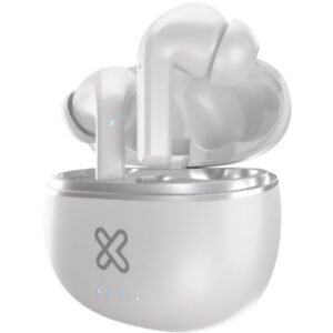Klip Xtreme - True wireless earphones - Para Phone / Para Portable electronics / Para Tablet - Wireless - 22Hrs ANC White