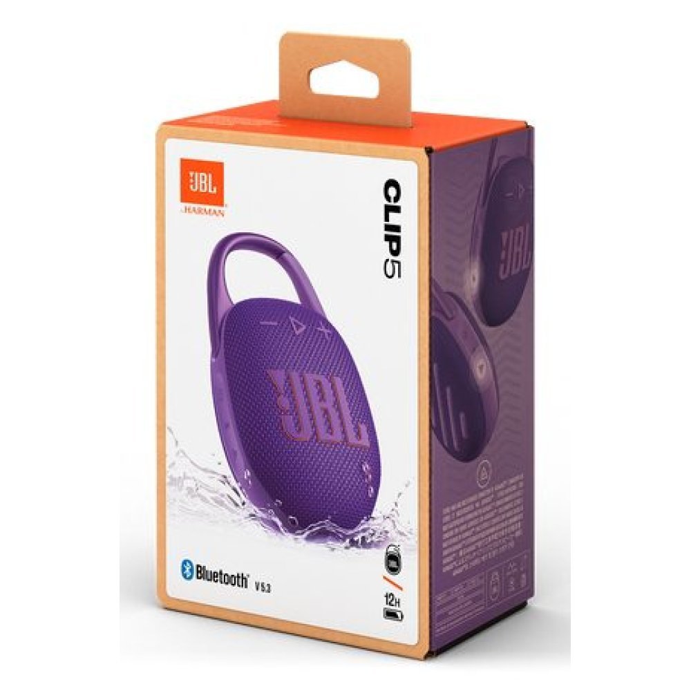 JBL Clip 5 BT Speaker Purple - Imagen 4
