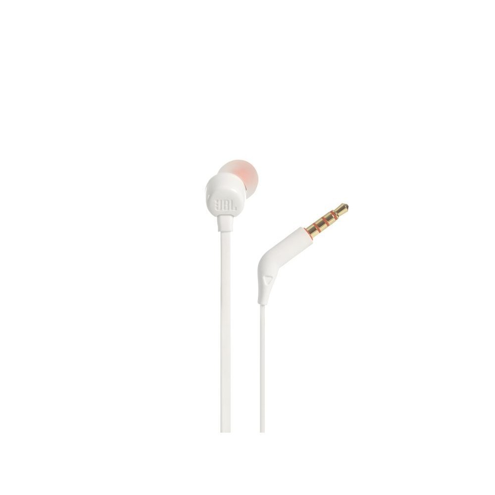JBL - Headphones - T110 Wired In-ear White (S. Am - Imagen 2