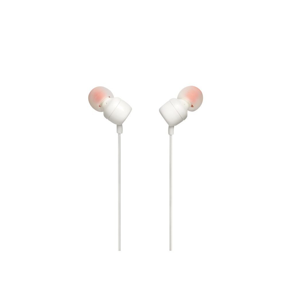 JBL - Headphones - T110 Wired In-ear White (S. Am - Imagen 4