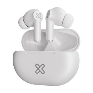 Klip Xtreme - True wireless earphones - Para Phone / Para Portable electronics / Para Tablet - Wireless - 17Hrs IPX White