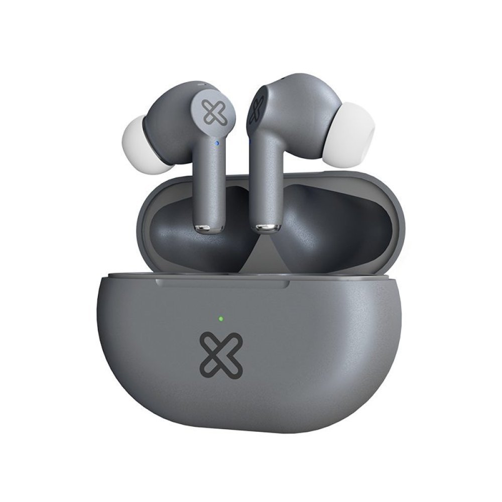Klip Xtreme - True wireless earphones - Para Phone / Para Portable electronics / Para Tablet - Wireless - 17Hrs IPX Gray - Imagen 2