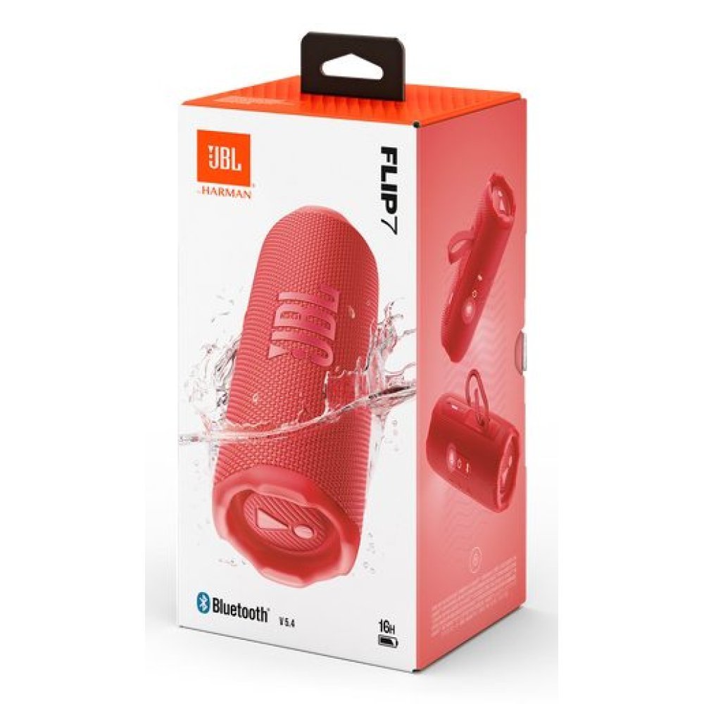 JBL - Altavoz - Rojo - Flip 7 Altavoz Bluetooth - Imagen 6