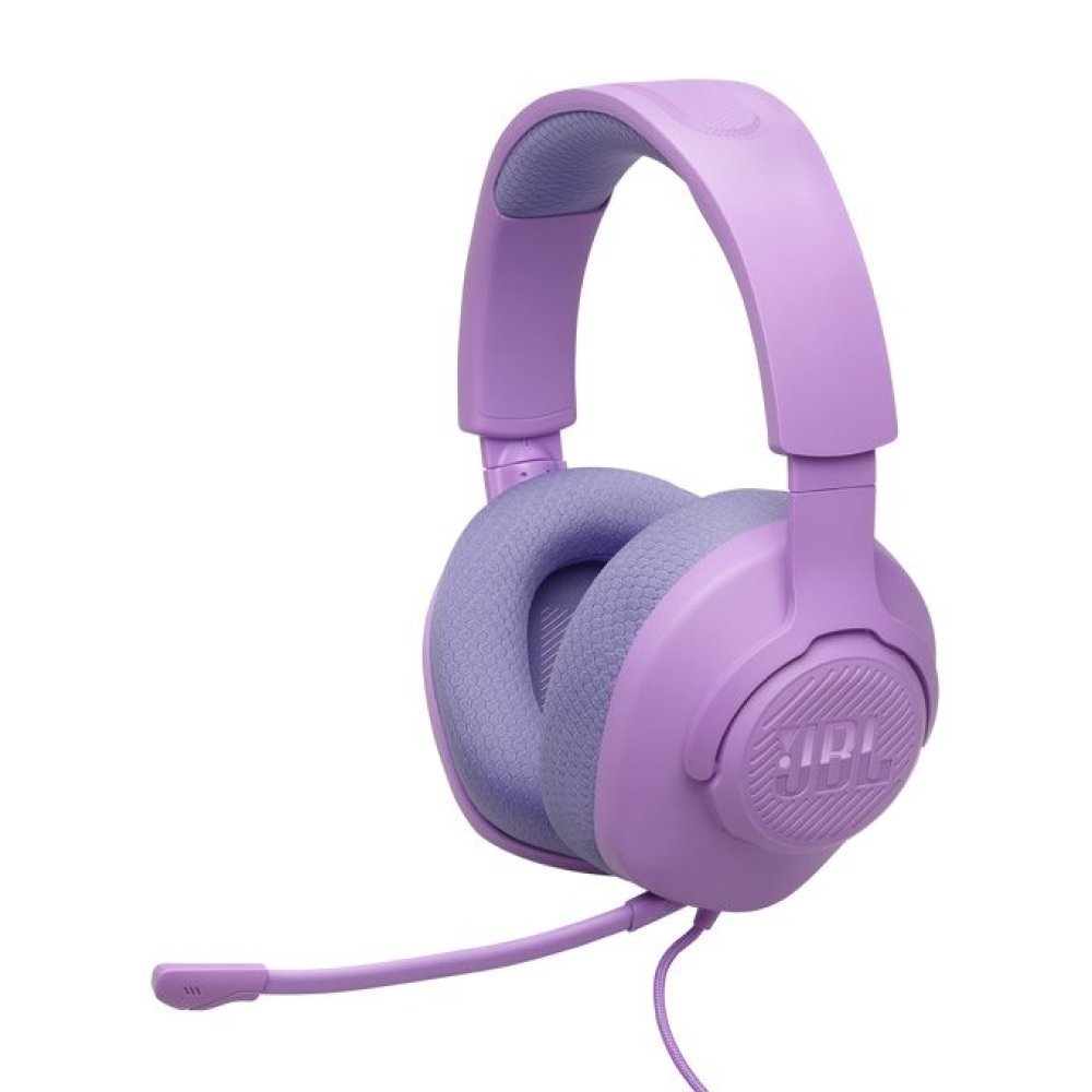 JBL Quantum 100M2 - Auriculares con diadema - Cableado - Púrpura- Respuesta de frecuencia 20 Hz - 20 kHz - Conector de 5.5mm -Tipo de micrófono Asta desmontable - Imagen 10