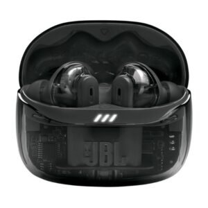 JBL TUNE - Beam - Headphones - Ghost Black - JBLTBEAM2GBLKAM