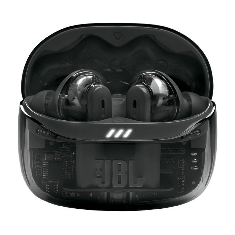 JBL TUNE - Beam - Headphones - Ghost Black - JBLTBEAM2GBLKAM