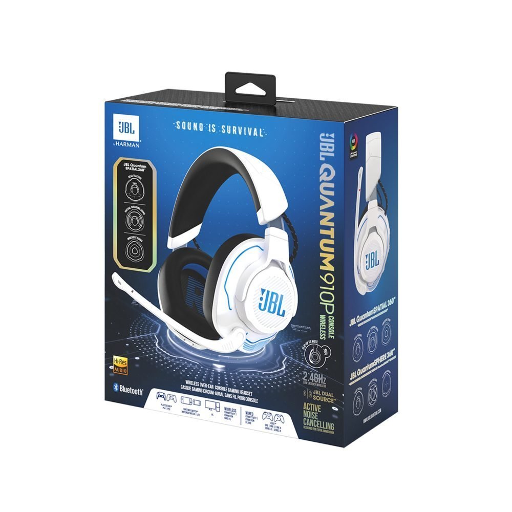 JBL - Headphones - Quantum 910 P White Blue - Imagen 2