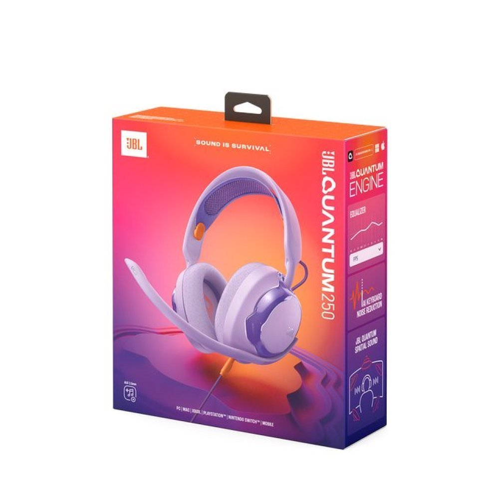 JBL - Headphones - Gaming Quantum 250 Purple - Imagen 2