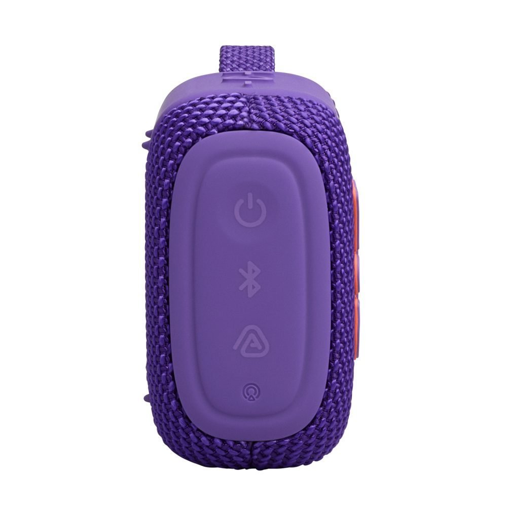 JBL Go 5 BT - Speaker - Purple - Bluetooth - Gran sonido en la palma de tu mano - Iluminación ambiental que mejora el estado de ánimo - Hasta 10 horas con Playtime Boost - A prueba de todo (polvo, agua y caídas) - Emparejamiento estéreo instantáneo AirTou - Imagen 3