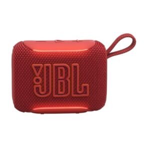 JBL Go 5 BT - Speaker - Red - Bluetooth - Gran sonido en la palma de tu mano - Iluminación ambiental que mejora el estado de ánimo - Hasta 10 horas con Playtime Boost - A prueba de todo (polvo, agua y caídas) - Emparejamiento estéreo instantáneo AirTouch