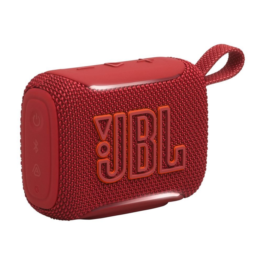 JBL Go 5 BT - Speaker - Red - Bluetooth - Gran sonido en la palma de tu mano - Iluminación ambiental que mejora el estado de ánimo - Hasta 10 horas con Playtime Boost - A prueba de todo (polvo, agua y caídas) - Emparejamiento estéreo instantáneo AirTouch - Imagen 3