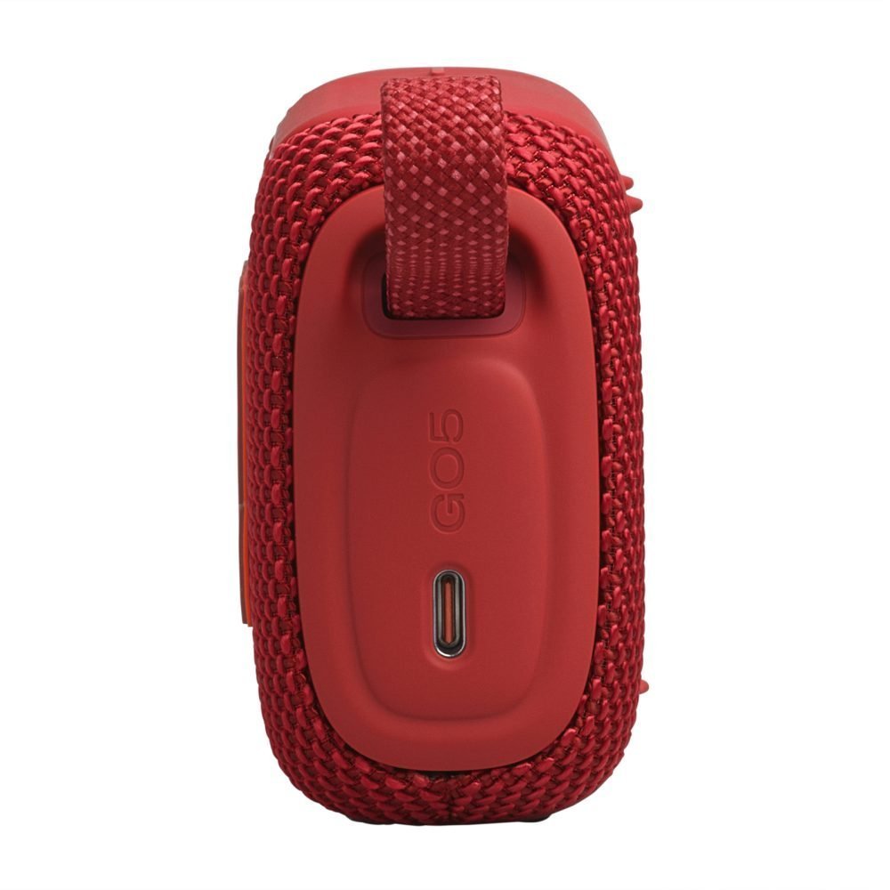 JBL Go 5 BT - Speaker - Red - Bluetooth - Gran sonido en la palma de tu mano - Iluminación ambiental que mejora el estado de ánimo - Hasta 10 horas con Playtime Boost - A prueba de todo (polvo, agua y caídas) - Emparejamiento estéreo instantáneo AirTouch - Imagen 5