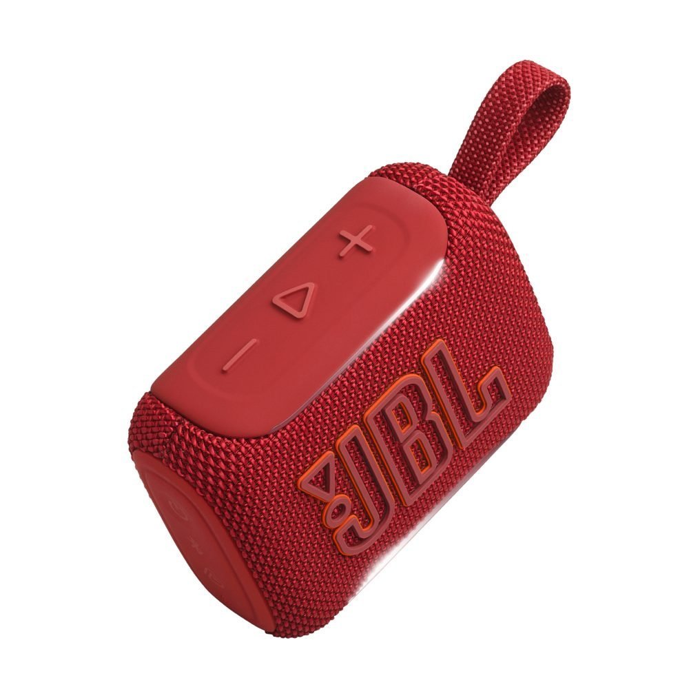 JBL Go 5 BT - Speaker - Red - Bluetooth - Gran sonido en la palma de tu mano - Iluminación ambiental que mejora el estado de ánimo - Hasta 10 horas con Playtime Boost - A prueba de todo (polvo, agua y caídas) - Emparejamiento estéreo instantáneo AirTouch - Imagen 7