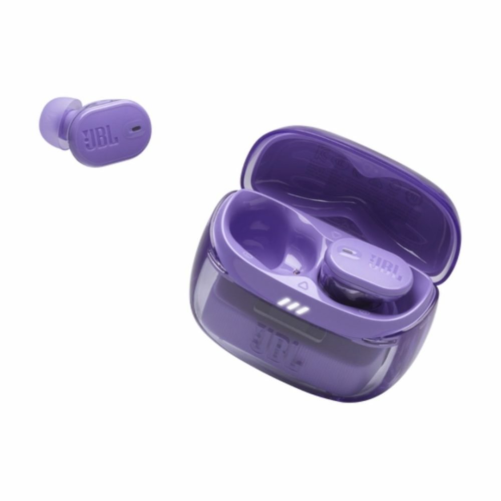 JBL Tune Buds 2 Ghost Headphones TWS Purple - Imagen 2