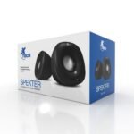 Altavoces Xtech de 2,0 canales y 6 W con cable XTS-115BK