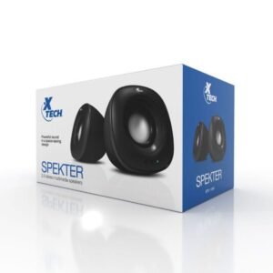 Altavoces Xtech de 2,0 canales y 6 W con cable XTS-115BK