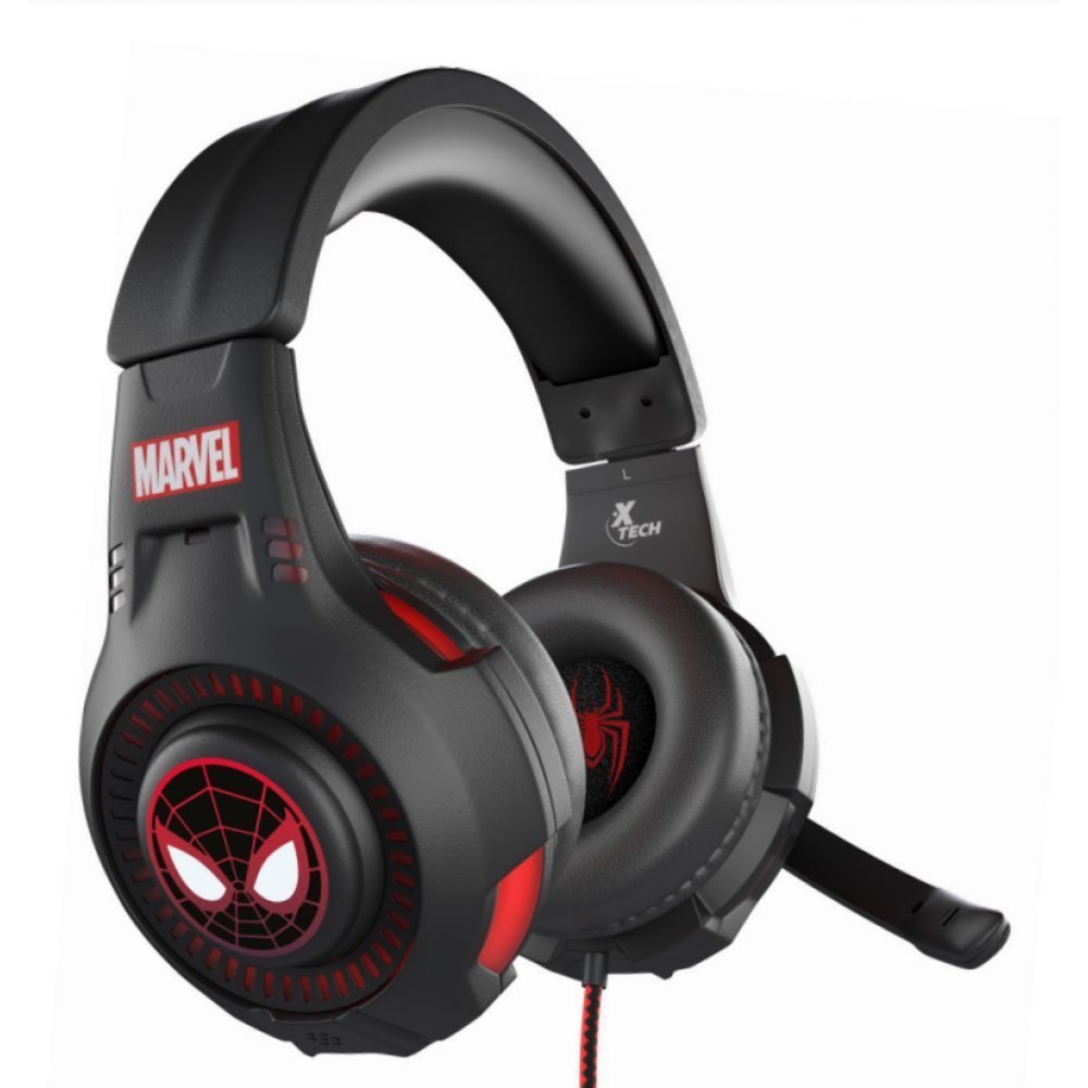 Xtech - XTH-M541SM - Headphones with microphone - Para Computer / Para Portable electronics / Para Tablet / Para Cellular phone - Wired - Spider Man - Imagen 3