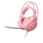 Xtech - XTH-564 - Headset - Para Computer / Para Game console - Wired - 3.5mm+USB Pink