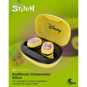 Xtech XTH-D701ST-YL - True wireless earphones - Wireless - earbuds Disney Stich Yellow
