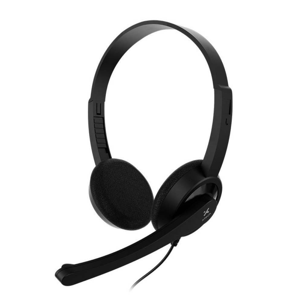 Xtech - XTH-241 - Headphones with microphone - Para Conference / Para Computer - Wired - USB/ In line control - Imagen 3