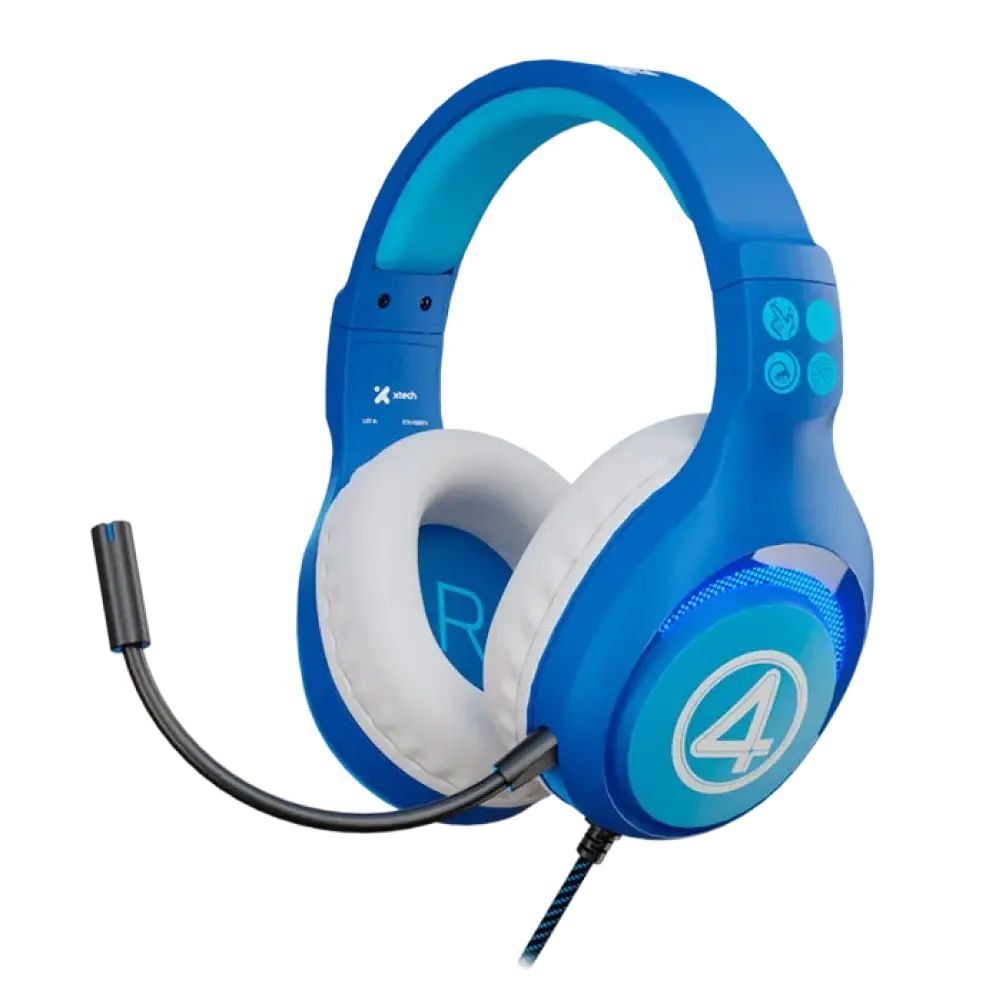 Xtech - Headphones with microphone - Para Computer / Para Game console - Wired - Gaming XTH-M566F4 - Imagen 2