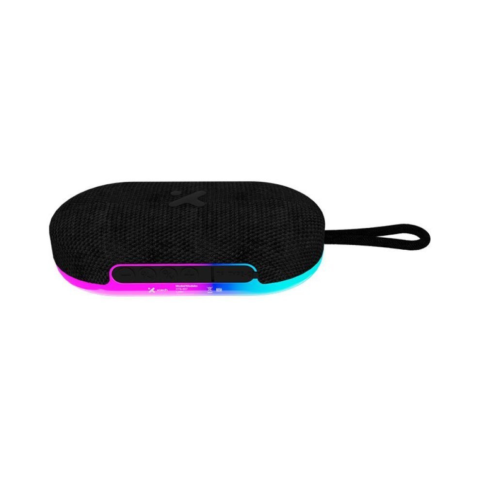 Xtech - Speaker - black with LED lights and magnetic base - BT 5W TWS XTS-607 - Imagen 4