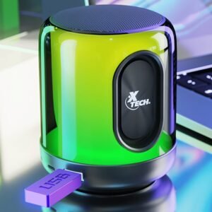 Xtech XTS-617 - Speakers - Black - w/ lights BT 5W TWS