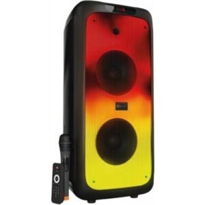 Klip Xtreme KLS-662 - Altavoz - Negro - 8inch - Portable - Luces Led flameantes - Portable
