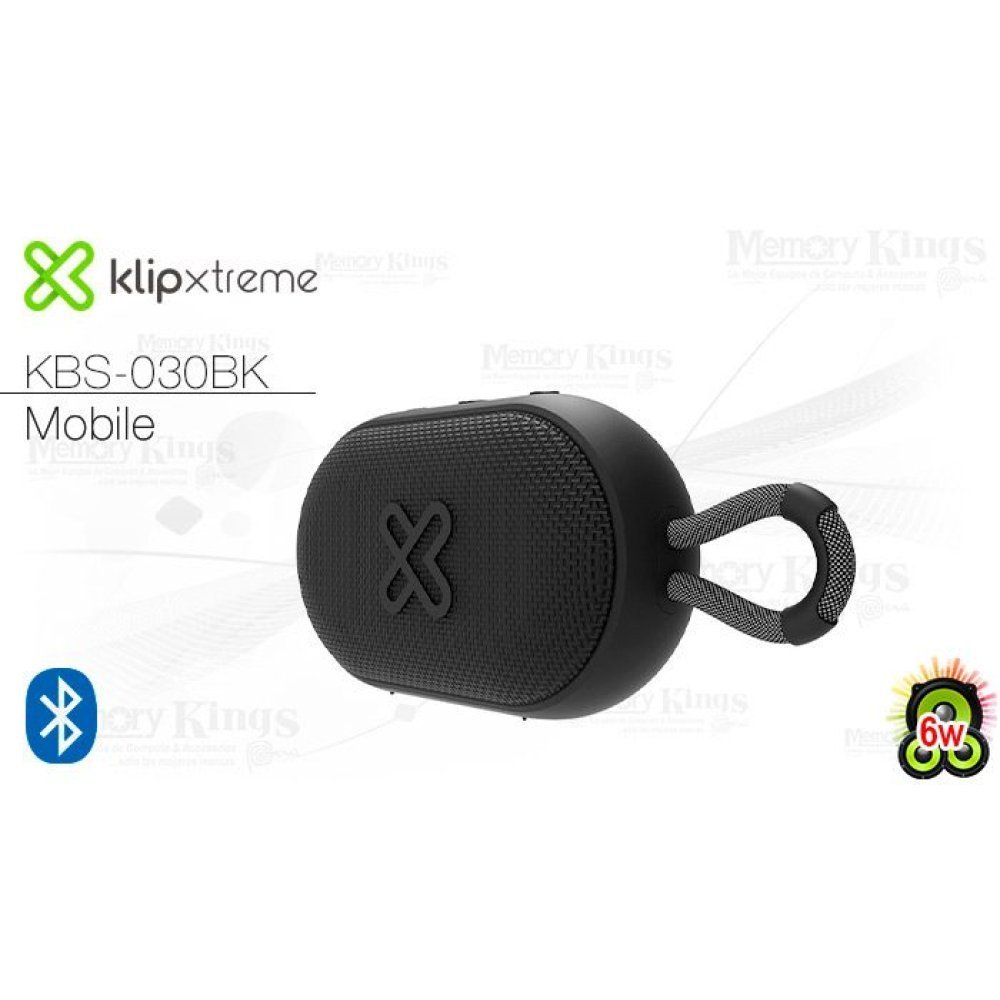 Klip Xtreme KBS-030BK - Speaker - Black - TWS - 12Hrs -IPX7 - Imagen 3