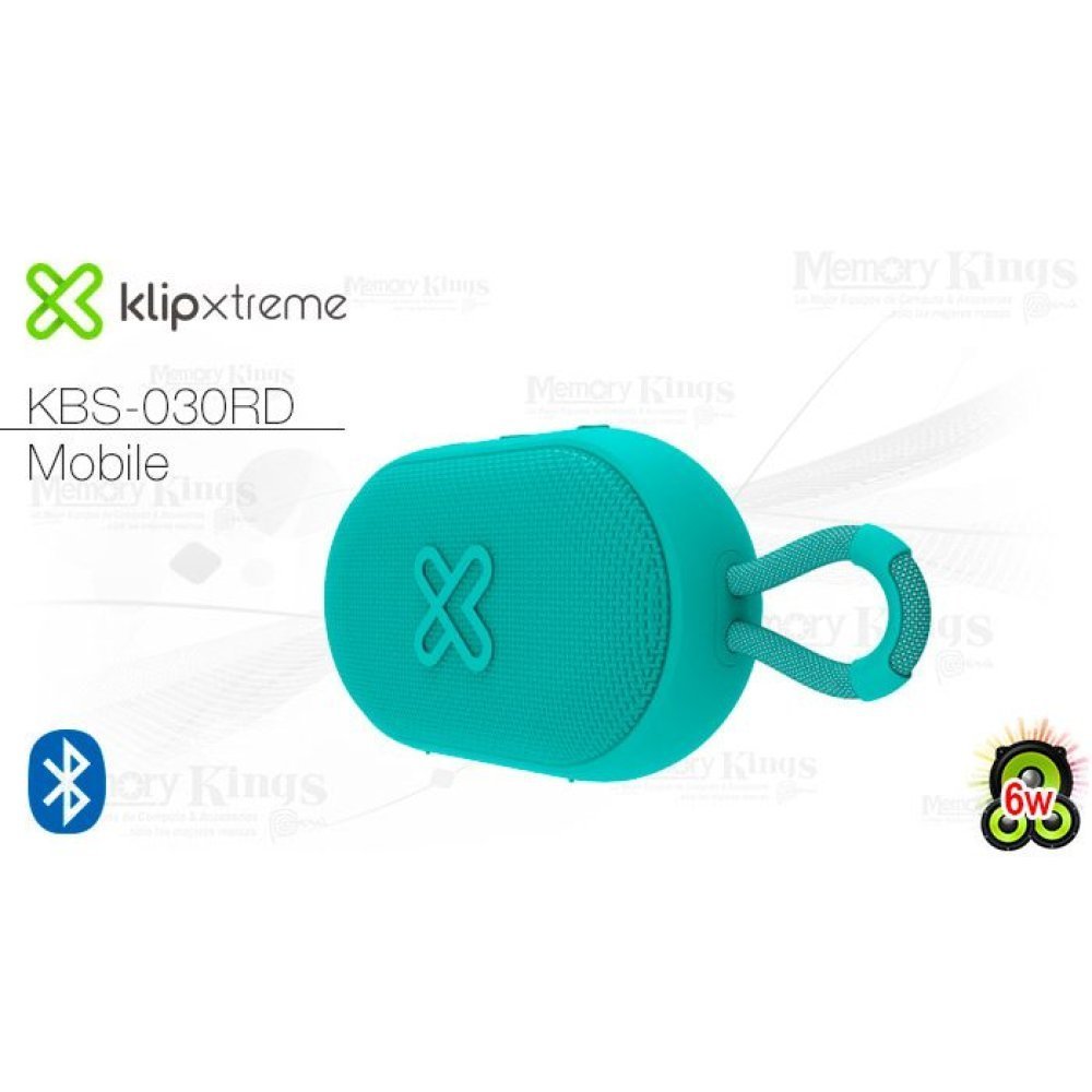 Klip Xtreme KBS-030GN - Speaker - Green - TWS - 12Hrs -IPX7 - Imagen 4