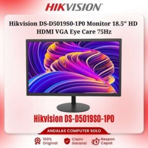Hikvision - E-LED monitor - 18.5" - 1366 x 768 - HDMI / VGA