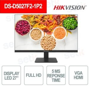 Hik DS-D5027F2-1P2 Monitor 27pulg FHD 100hz HDMI VGA