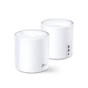 TP-LINK Deco X20 V2 - Sistema Wi-Fi - (2 enrutadores) - hasta 370 m² - malla 1GbE - Wi-Fi 6 - Doble banda