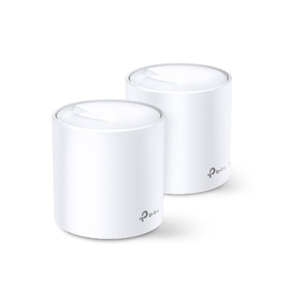 TP-LINK Deco X20 V2 - Sistema Wi-Fi - (2 enrutadores) - hasta 370 m² - malla 1GbE - Wi-Fi 6 - Doble banda - Imagen 2