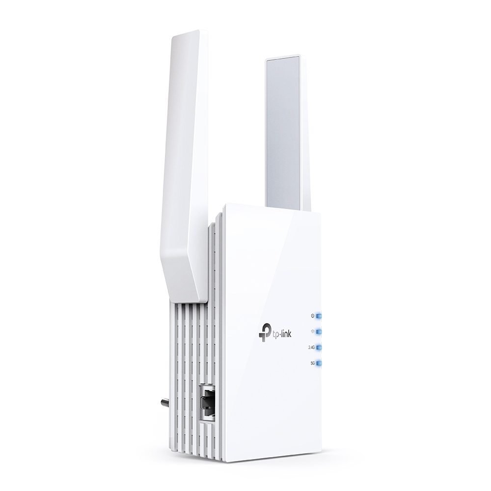 TP-Link RE505X - Extensor de Red Wi-Fi 6 AX1500 - 300 Mbps a 2.4GHz + 867Mbps a 5GHz-2 × antenas externas - 1 × puerto de 10/100 Mbps - enchufado a la pared - Imagen 4