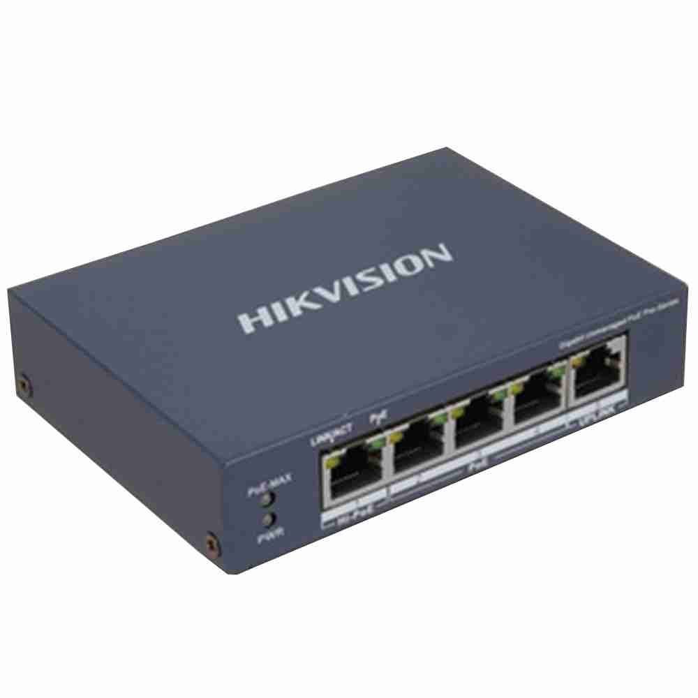 Hikvision - Switch - 4 - Gigabit Smart POE Switch DS-3E - Imagen 3