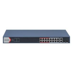 Hikvision - Switch - 16 Port Fast Ethernet Smart PO