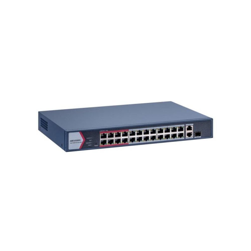 Hikvision - Switch - 24 Port Fast Ethernet Smart PO - Imagen 2