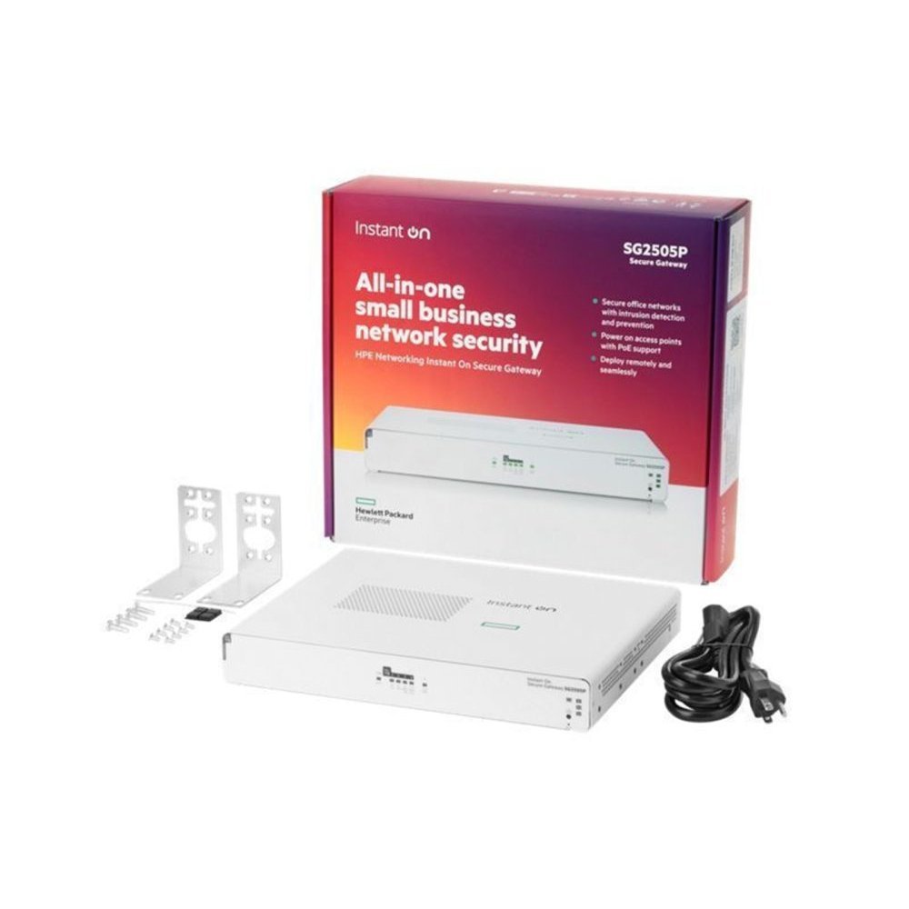 HPE - Gateway - 5-Port SmartRate 2.5G PoE+ 64W - Imagen 3