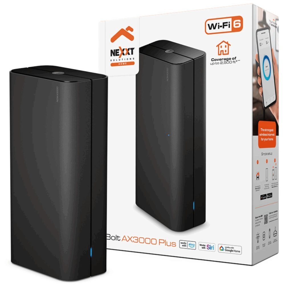 Nexxt Solutions Home - Router - Wireless Mesh - 802.11a/b/g/n/ac/ax - Desktop - 2 pack - Imagen 2