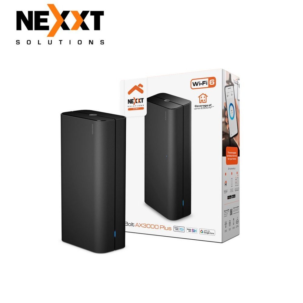 Nexxt Solutions Home - Router - Wireless Mesh - 802.11a/b/g/n/ac/ax - Desktop - 2 pack - Imagen 4