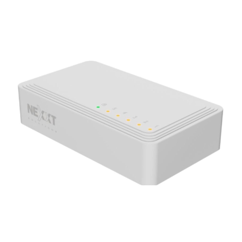 Nexxt Infrastructure - Switch - Gigabit Ethernet - 5 x 10/100/1000 - 1 Gigabit Ethernet - Essential Naxos 501-G 110/220V