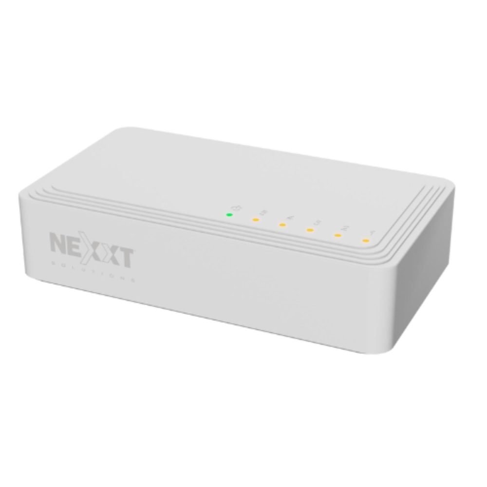 Nexxt Infrastructure - Switch - Gigabit Ethernet - 5 x 10/100/1000 - 1 Gigabit Ethernet - Essential Naxos 501-G 110/220V - Imagen 3