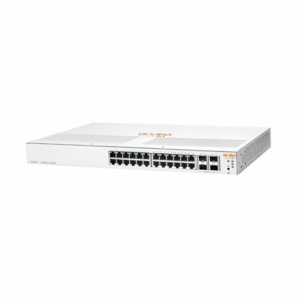 HPE Networking Instant On 1930 24G 4SFP/SFP+ Switch - Conmutador - L3 - Gestionado - 24 x 10/100/1000 + 4 x 1 Gigabit / 10 Gigabit SFP+ - montaje en rack
