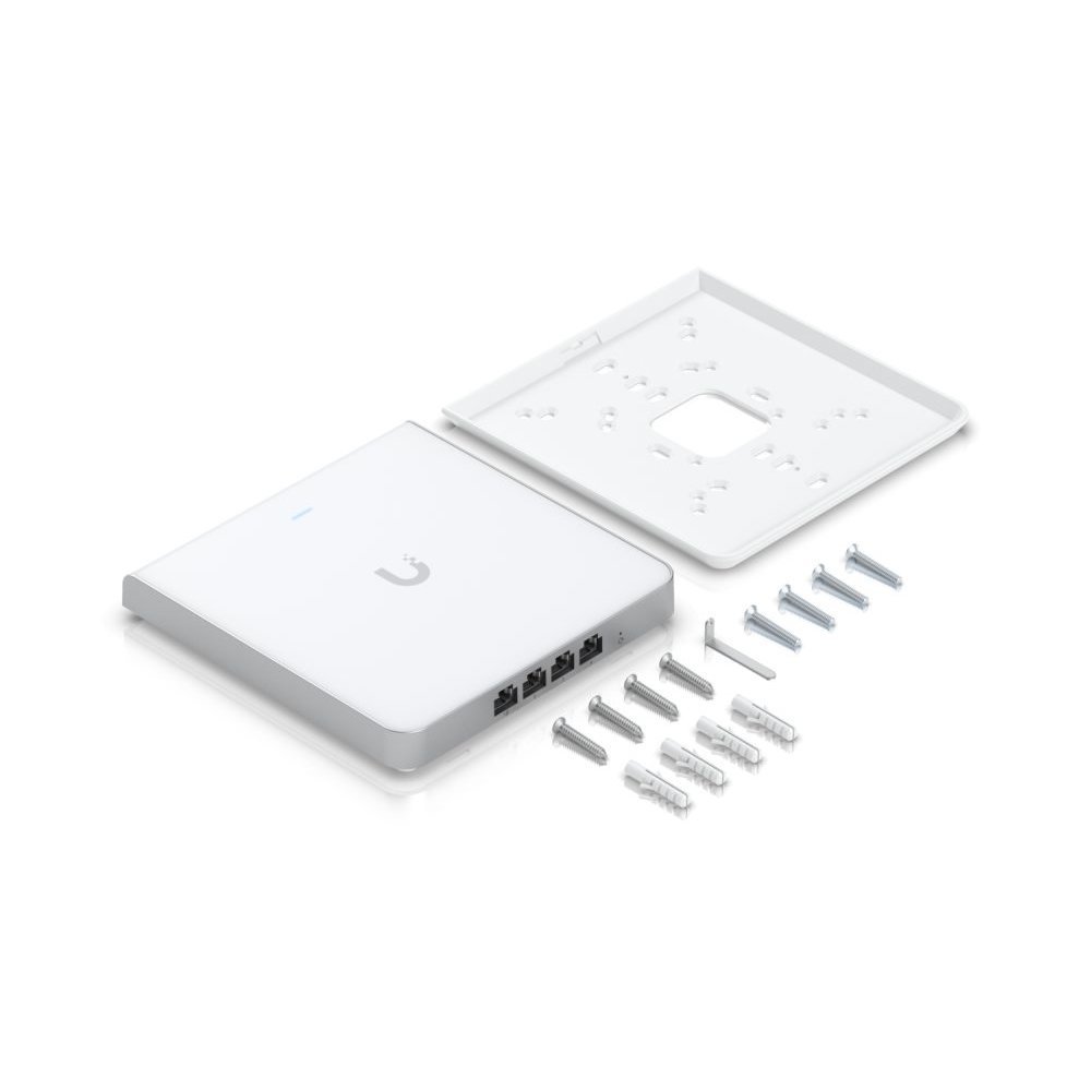 Ubiquiti UniFi U6 Enterprise - Punto de acceso inalámbrico - 4 puertos - Wi-Fi 6 - Wi-Fi 6E - 2.4 GHz, 5 GHz, 6 GHz - en pared - Imagen 4